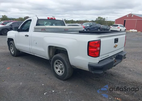 2017 Chevrolet Silverado 1500 Wt из США, поврежденный, VIN 1GCNCNEH0HZ252038